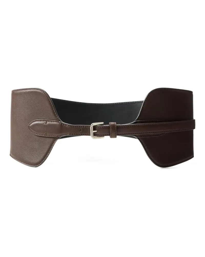 Ralph Lauren Corsage aus Kalbsleder - Braun Braun