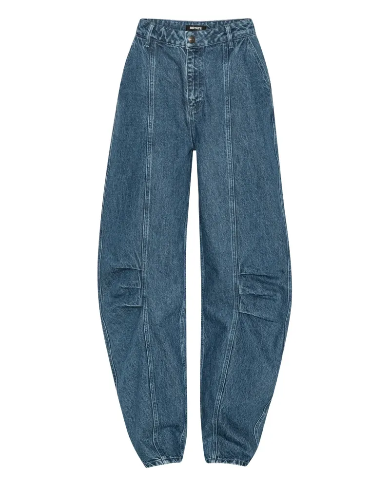 ROTATE Birger Christensen Jeans im Cargo-Style - Blau Blau
