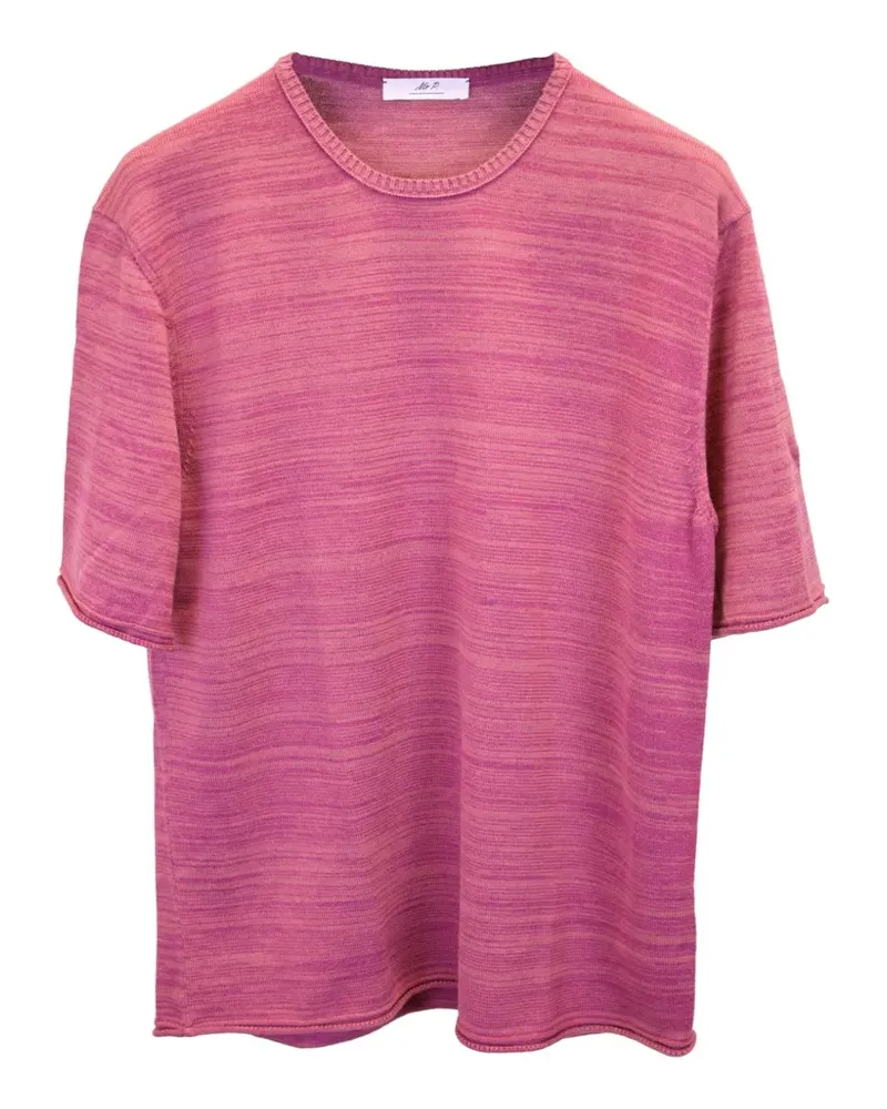 MR P. striped cotton T-shirt - Rot Rot