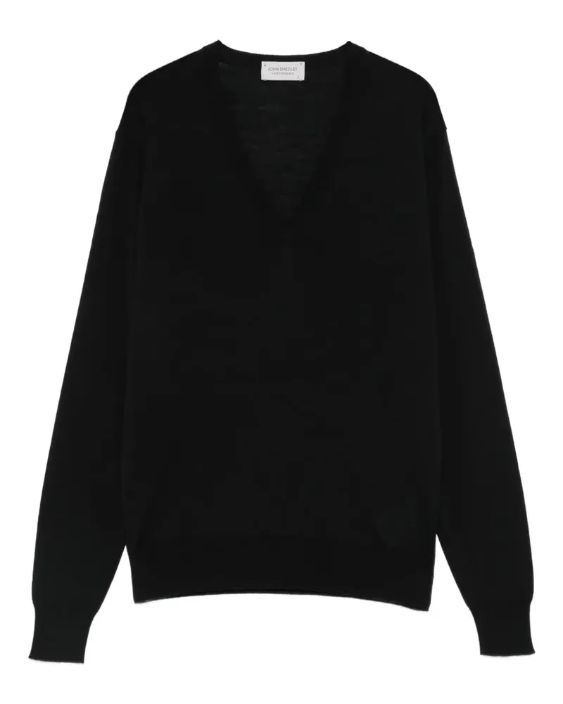 John Smedley Ailsa Pullover - Schwarz Schwarz