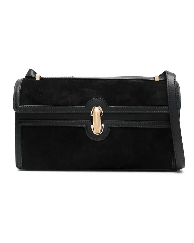 SAVETTE Symmetry Schultertasche - Schwarz Schwarz