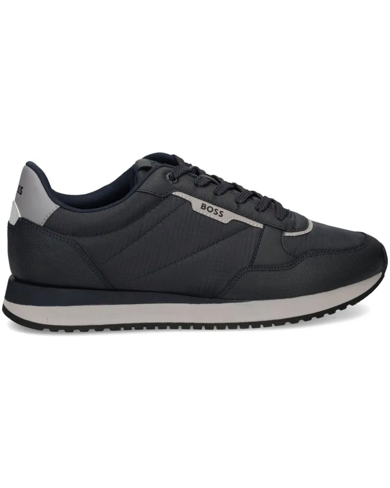 HUGO BOSS Kai Sneakers mit Einsätzen Blau