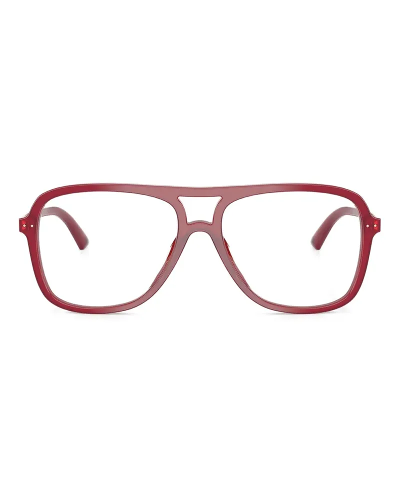 Jimmy Choo pilot metal glasses - Rot Rot