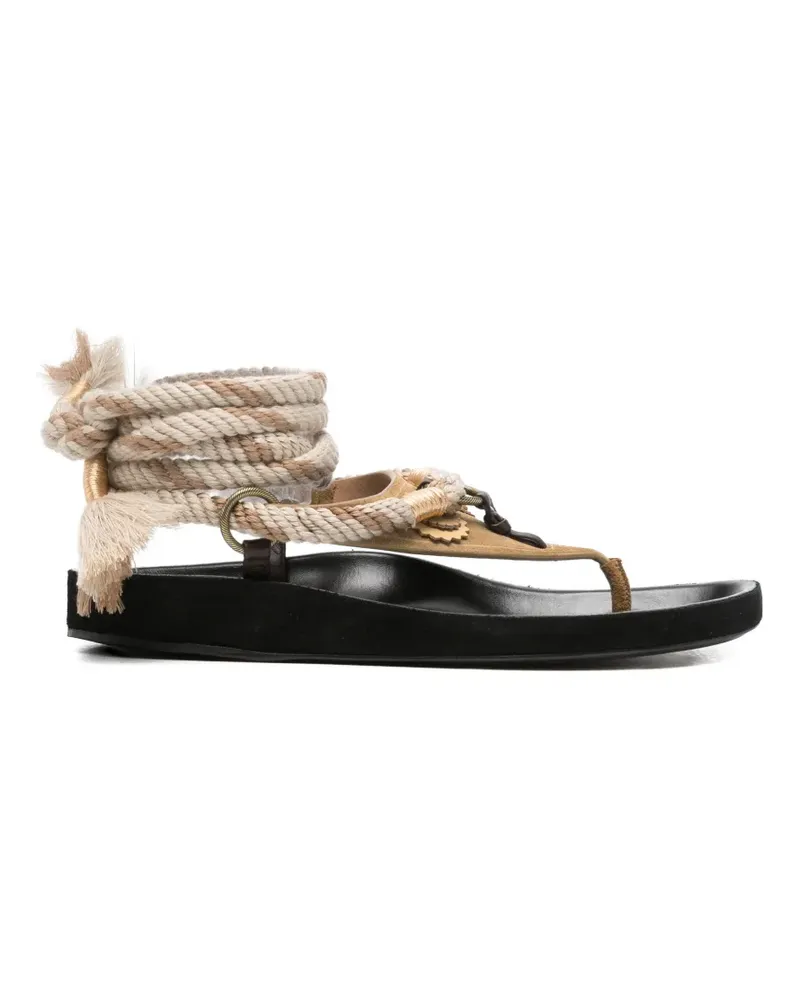 Isabel Marant Onya flat sandals - Braun Braun