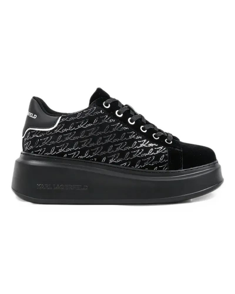 Karl Lagerfeld Anakapri platform sneakers - Schwarz Schwarz