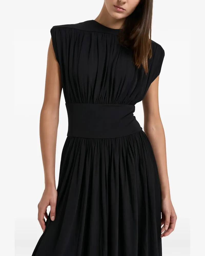 Anine Bing Fran Kleid - Schwarz Schwarz