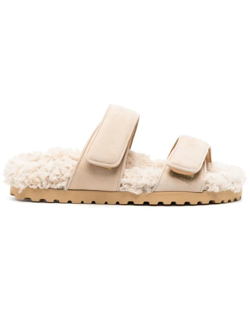 Gia Borghini Alvine Ugh Pantoletten - Braun Braun