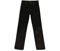 Jungle Toile de Jouy Jeans - Schwarz