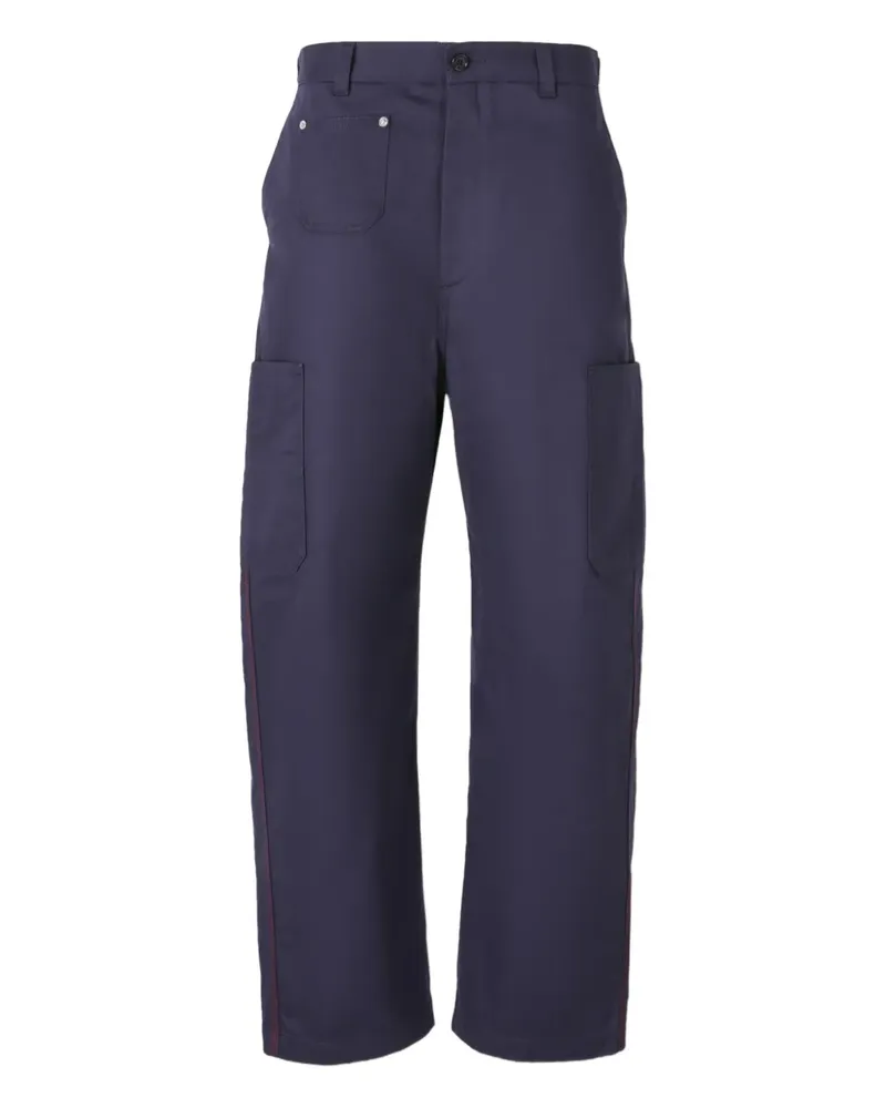 Givenchy Couture Seam cargo pants - Blau Blau