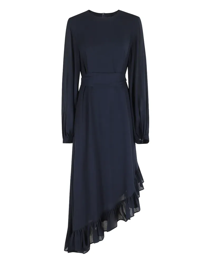 Essentiel ruffled midi dress - Blau Blau