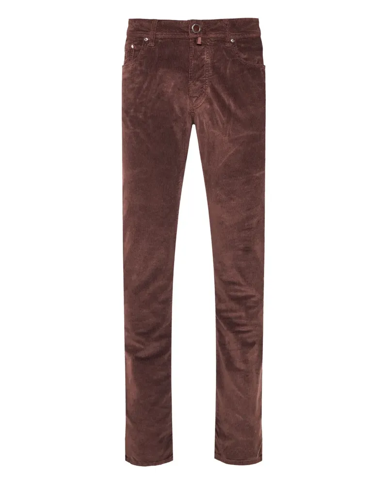 Jacob Cohën Bard Hose aus Cord - Braun Braun