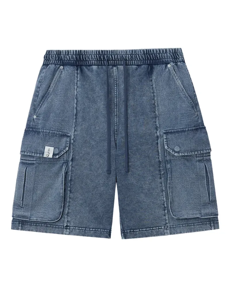 FIVE CM cargo drawstring shorts - Blau Blau
