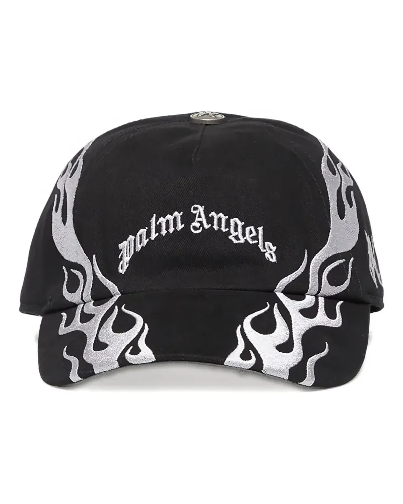 Palm Angels logo-detail cap - Schwarz Schwarz