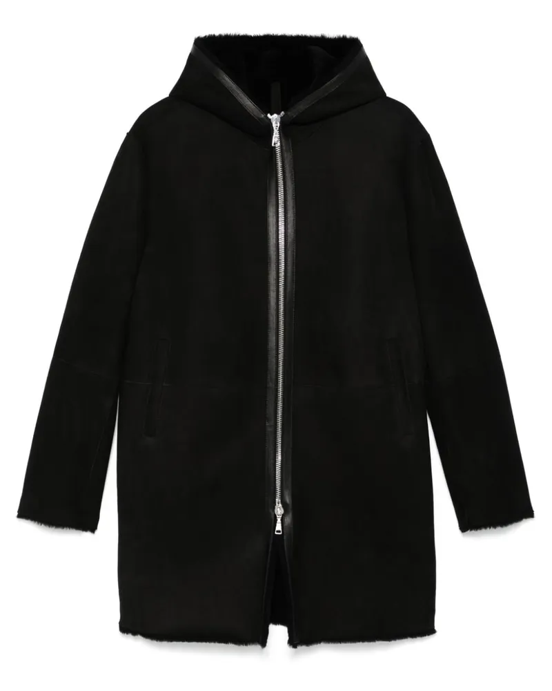 Tagliatore Wilson Mantel - Schwarz Schwarz