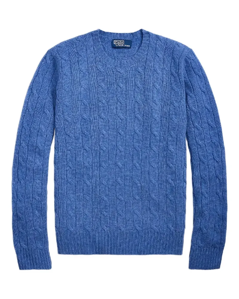 Ralph Lauren cable-knit crewneck sweater - Blau Blau