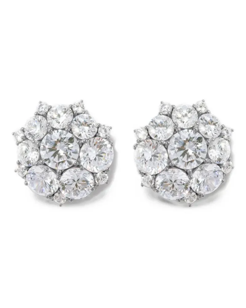Completedworks The Many-Headed Hydra cubic zirconia earrings - Silber Silber