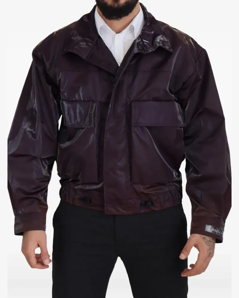 Dolce & Gabbana lightweight biker jacket - Violett Violett