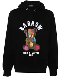 BARROW Hoodie mit Bären-Print Schwarz