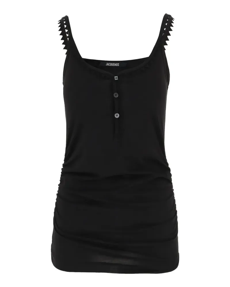 Jacquemus Le Debardeur Clavela Tanktop - Schwarz Schwarz