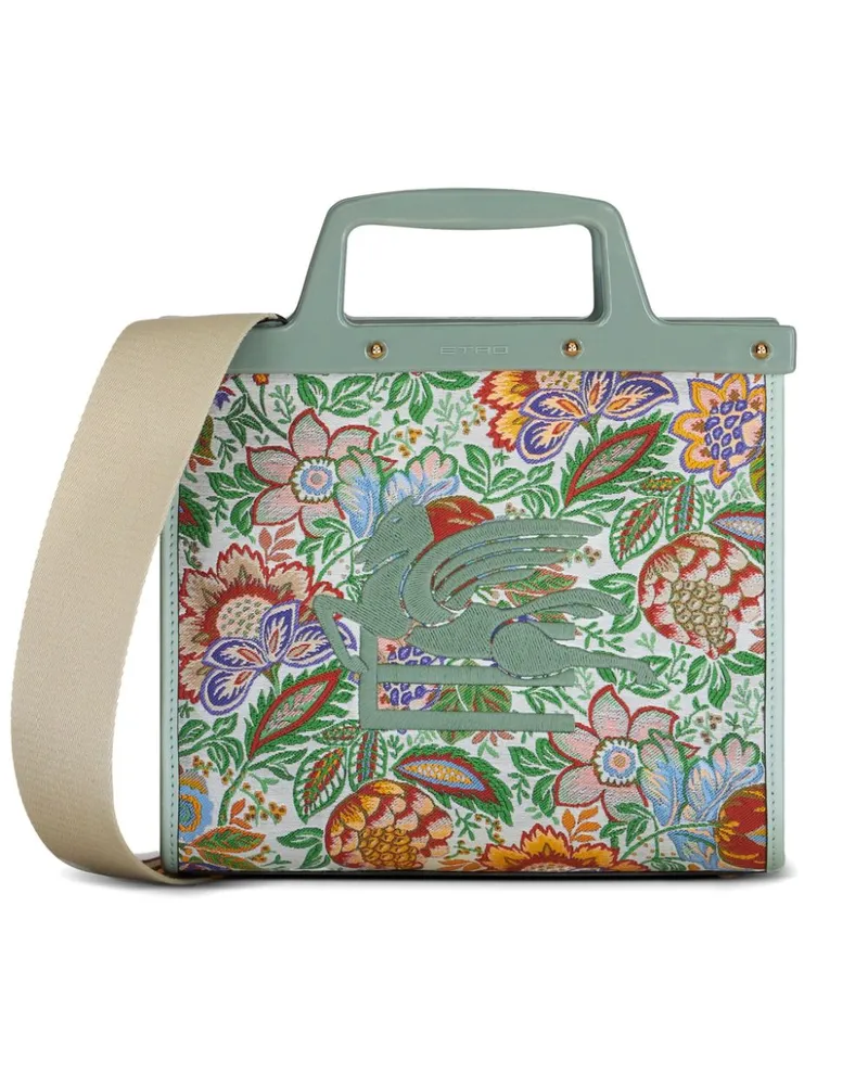 Etro Mittelgroßer Love Trotter Shopper Grün