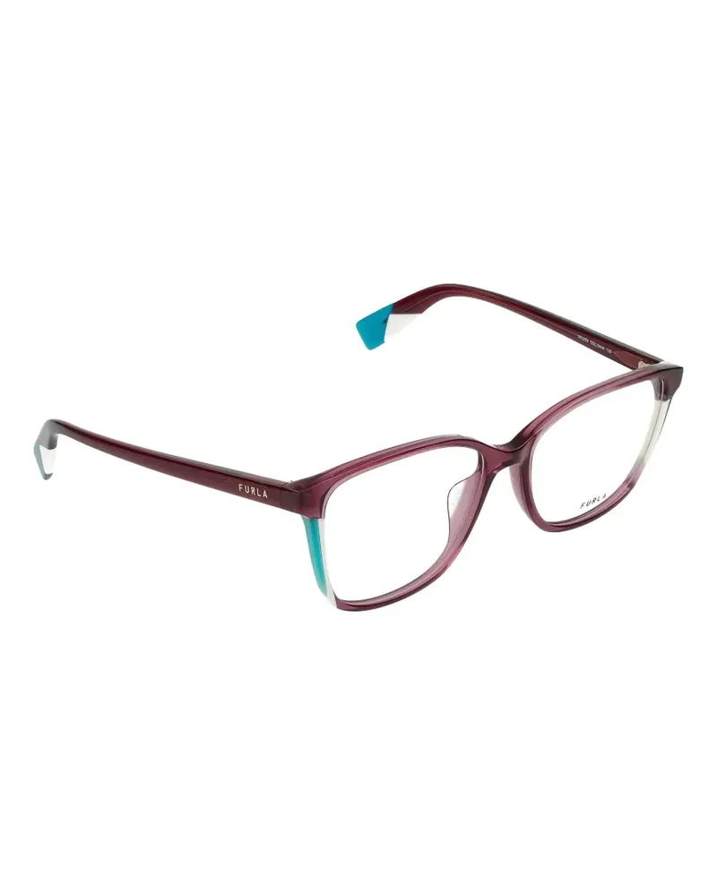 Furla rectangle-frame glasses - Violett Violett