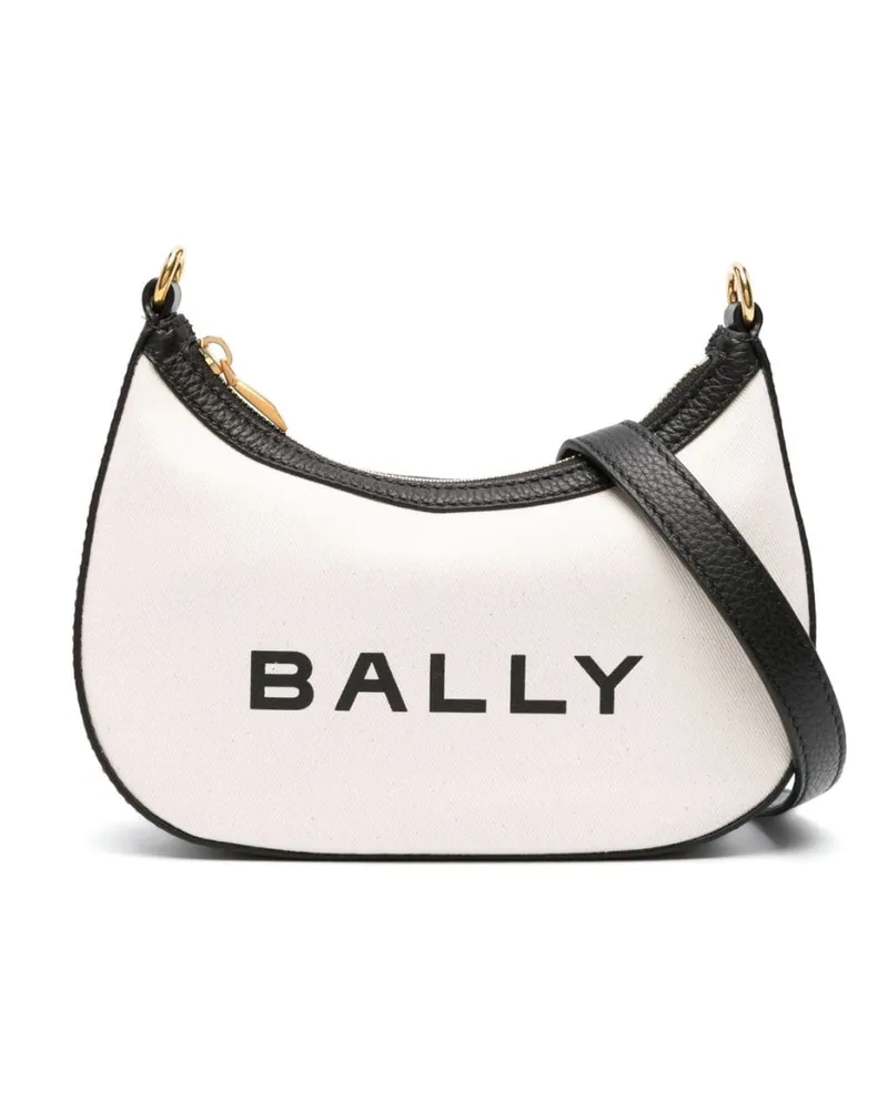 Bally Tasche mit Logo-Print - Nude Nude