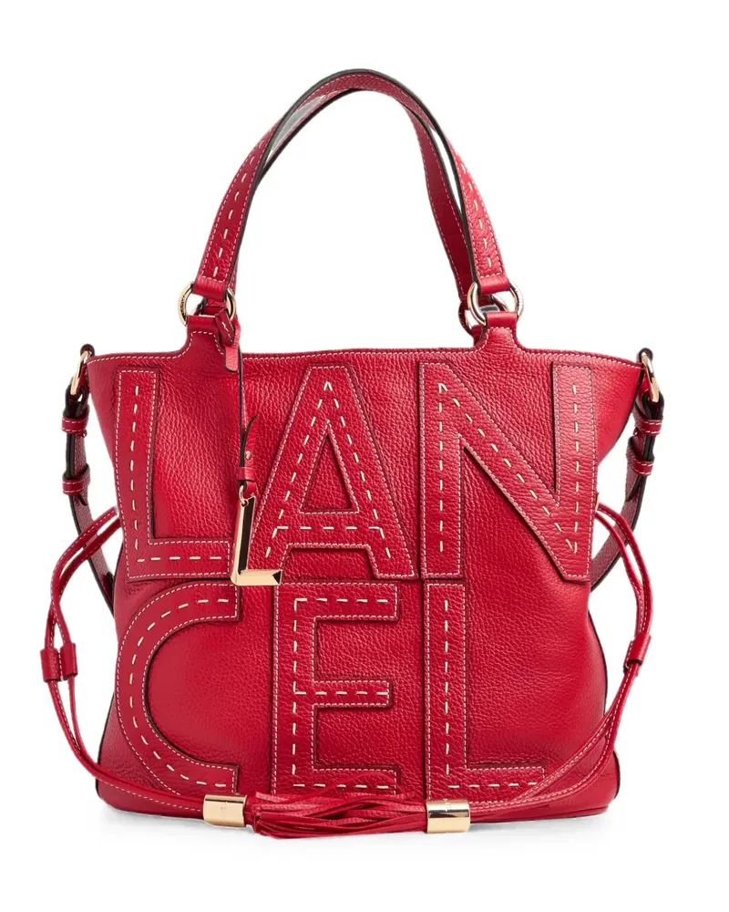 Lancel medium Premier Flirt leather bucket bag - Rot Rot