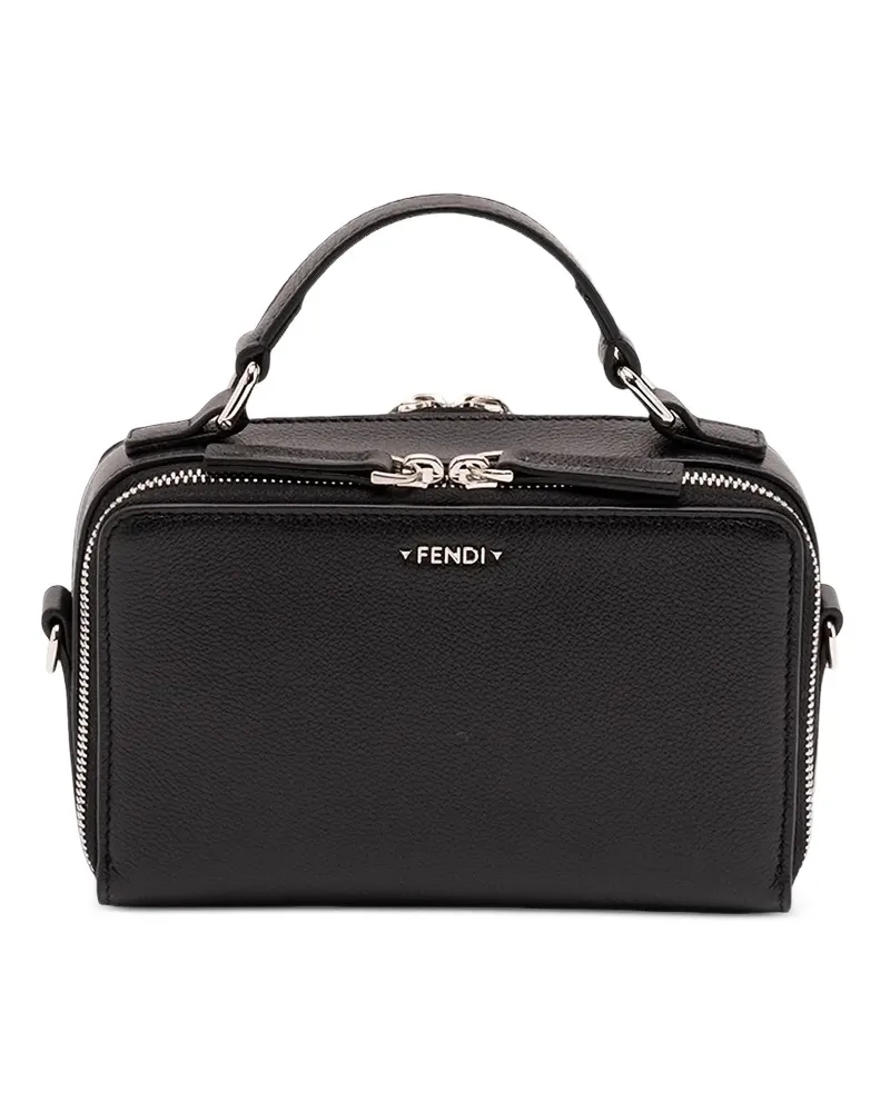 Fendi Shopper aus Leder - Schwarz Schwarz