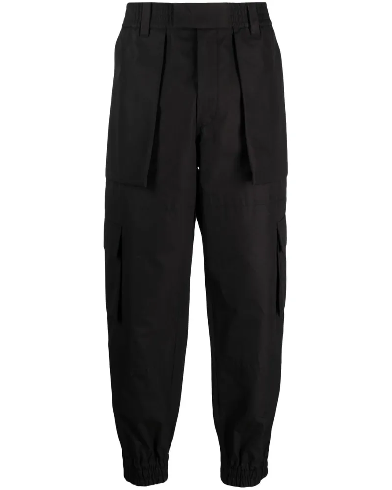 Alexander McQueen Klassische Cargohose - Schwarz Schwarz