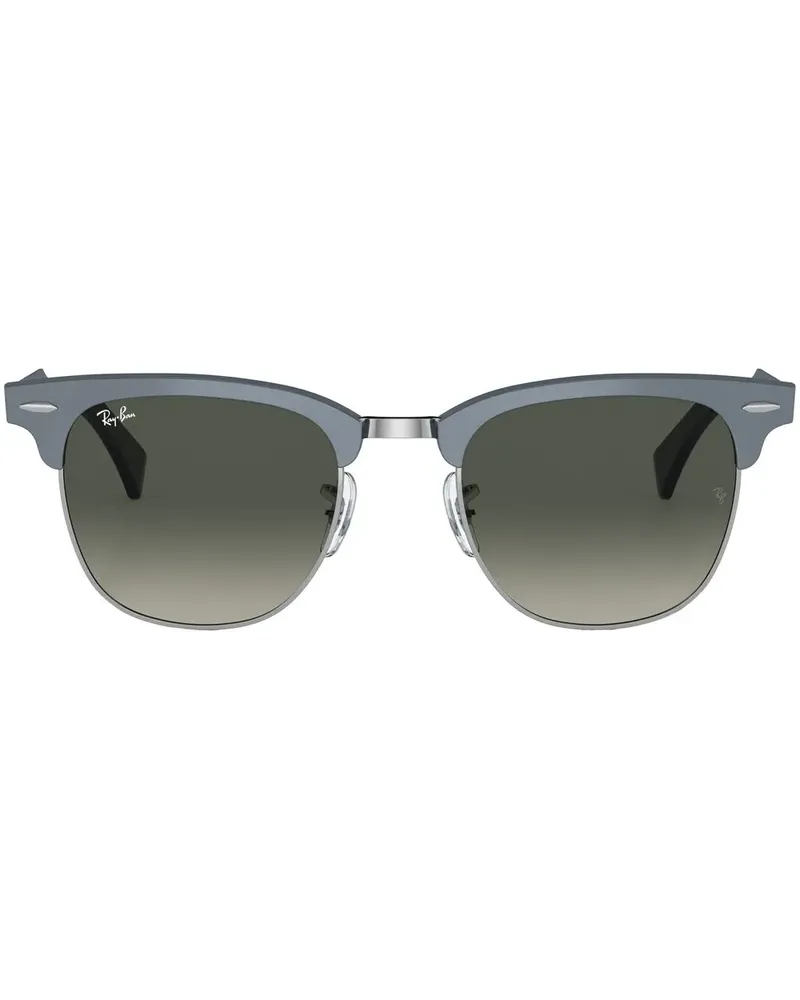 Ray Ban Sonnenbrille mit breitem Gestell - Blau Blau