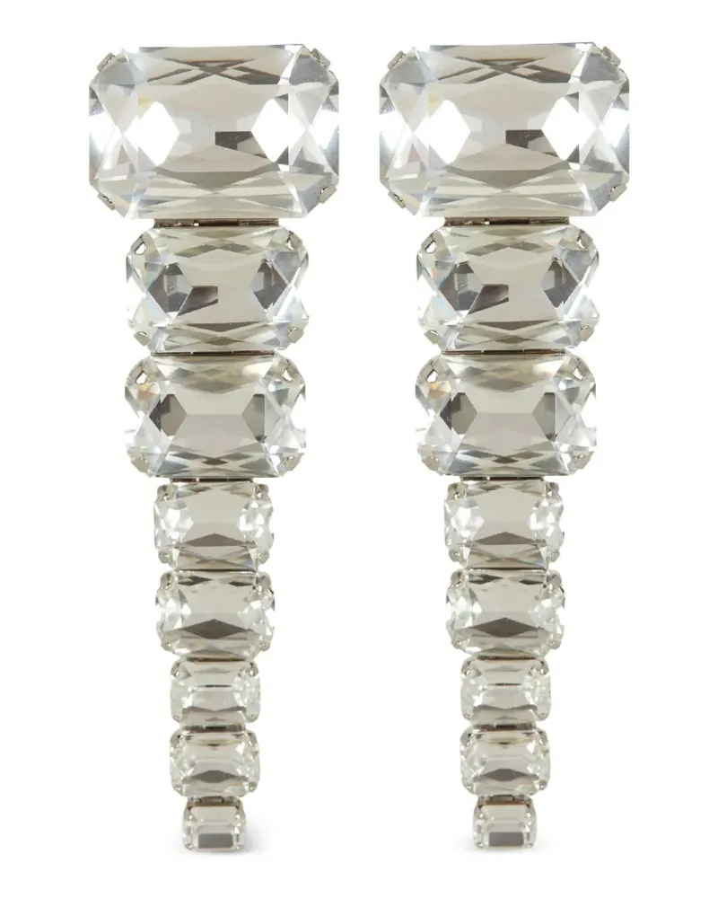 Balmain Hängeohrringe mit Kristallen - 0AE silver 0ae
