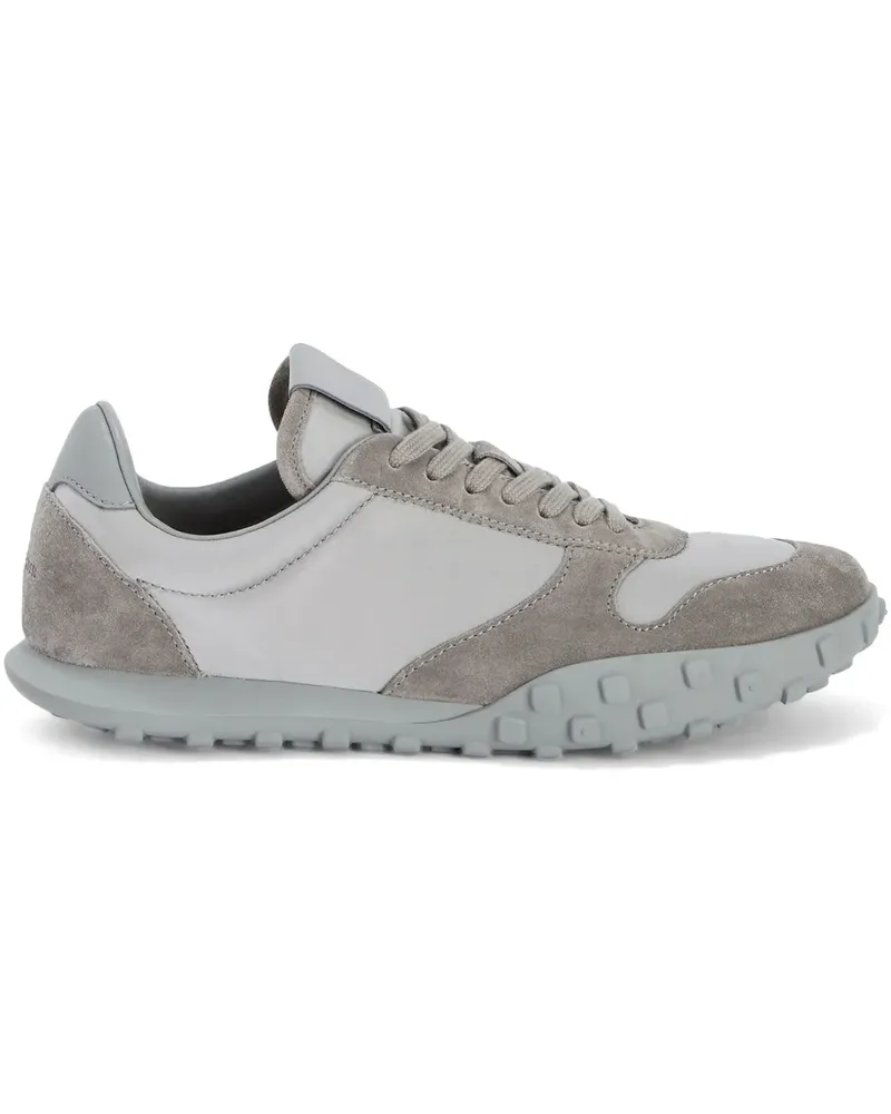 Jil Sander Sneakers mit Wildledereinsätzen - Grau Grau
