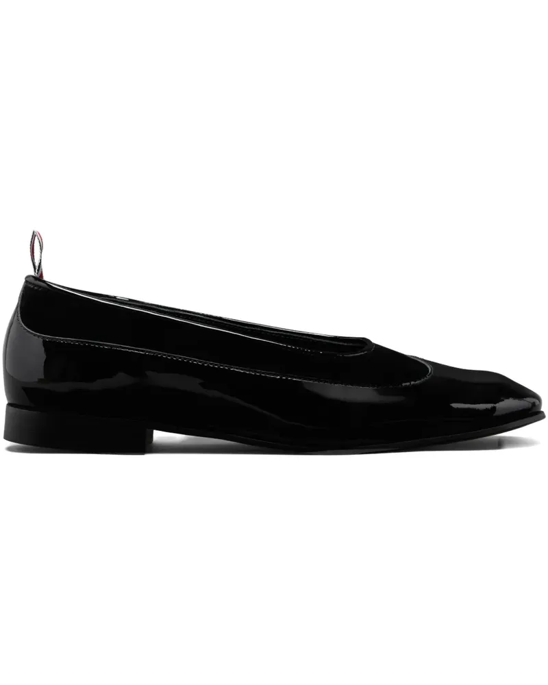 Thom Browne Opera patent-leather pumps - Schwarz Schwarz