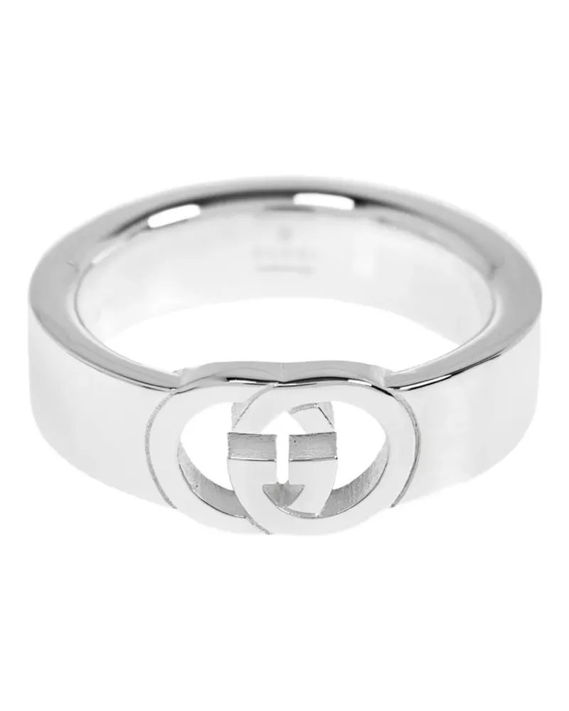 Gucci Interlocking G ring - Silber Silber