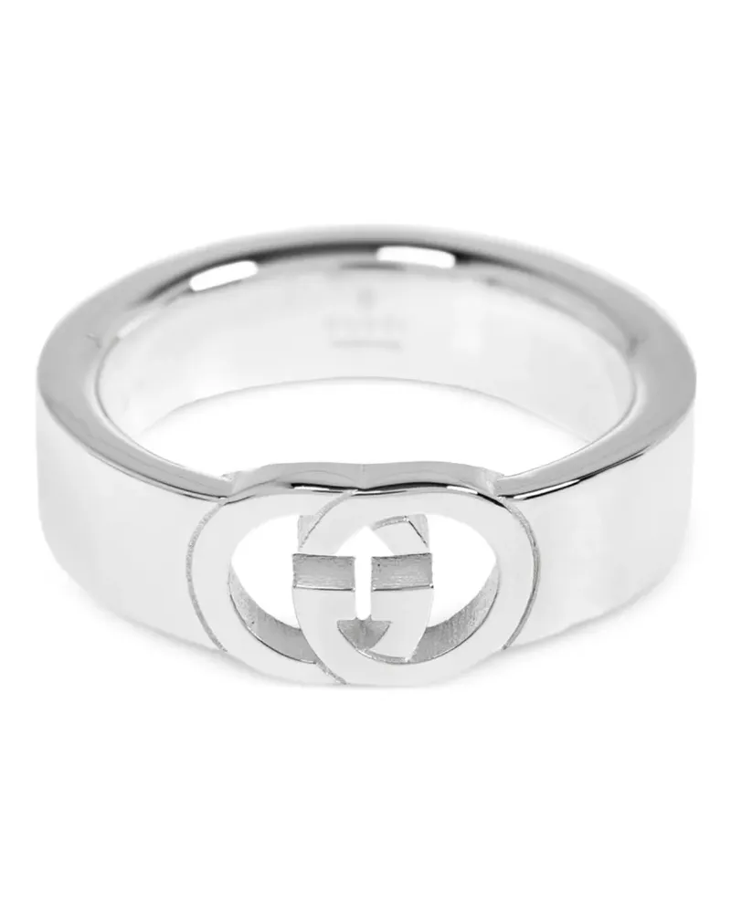 Gucci Ring mit verschlungenem GG - Silber Silber