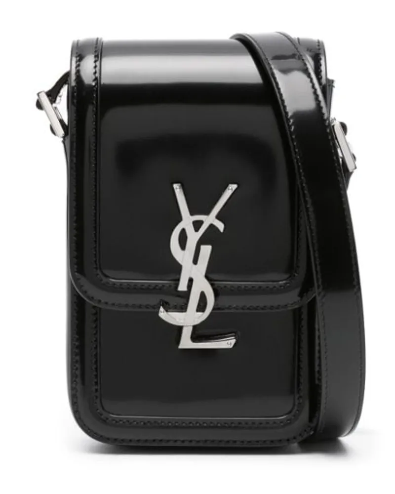 Saint Laurent Solferino Mini-Tasche - Schwarz Schwarz