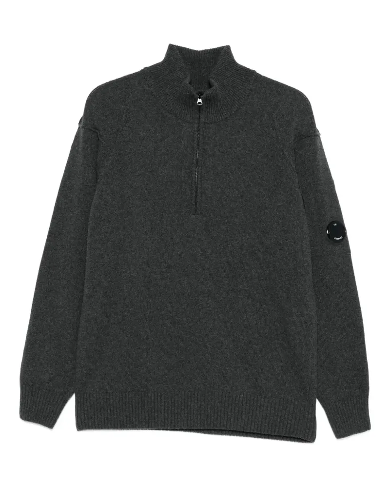 C.P. Company Pullover mit Reißverschluss - Braun Braun