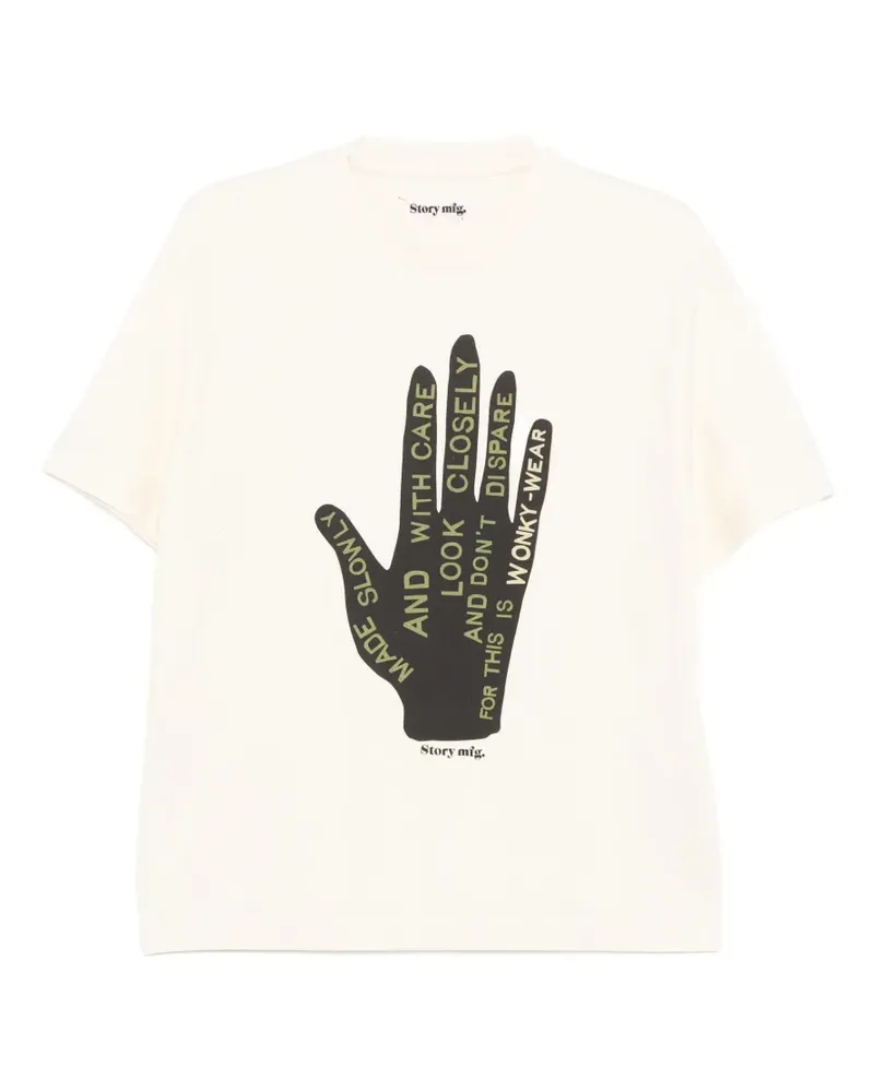 STORY mfg. Grateful T-Shirt - Nude Nude
