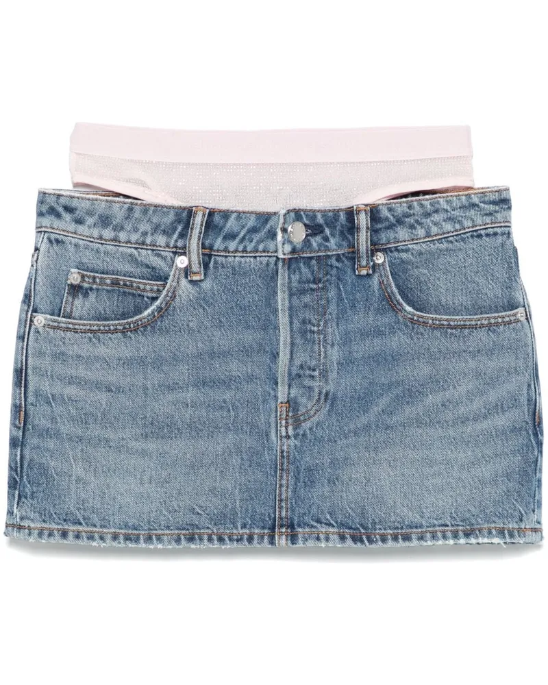 Alexander Wang Prestyle Minirock - Blau Blau