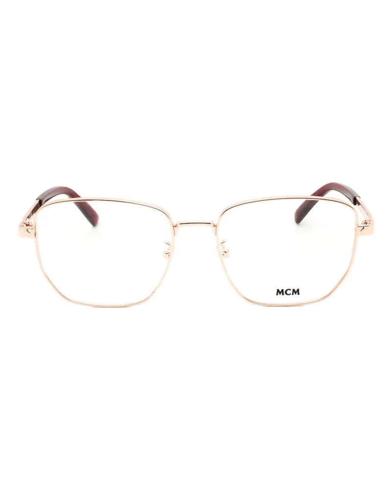 MCM geometric-frame glasses - Rosa Rosa