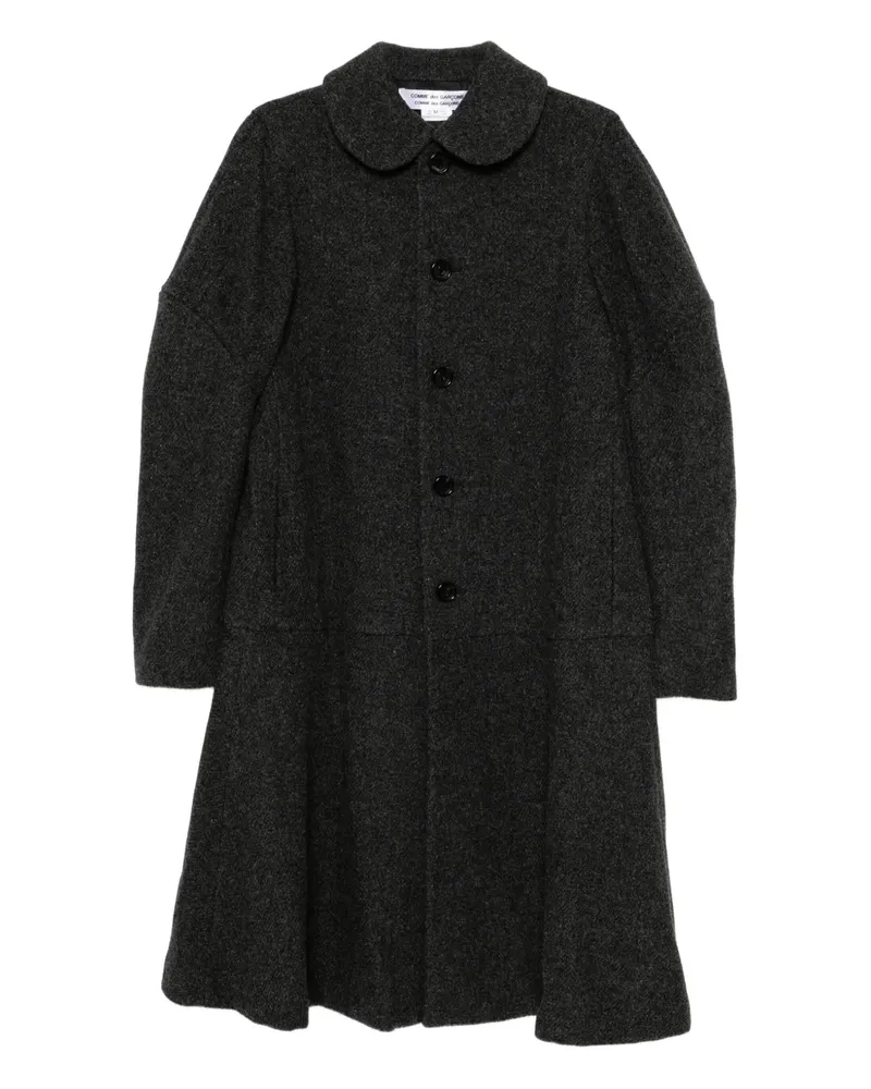 Comme des Garçons Mantel aus Wolle - Grau Grau