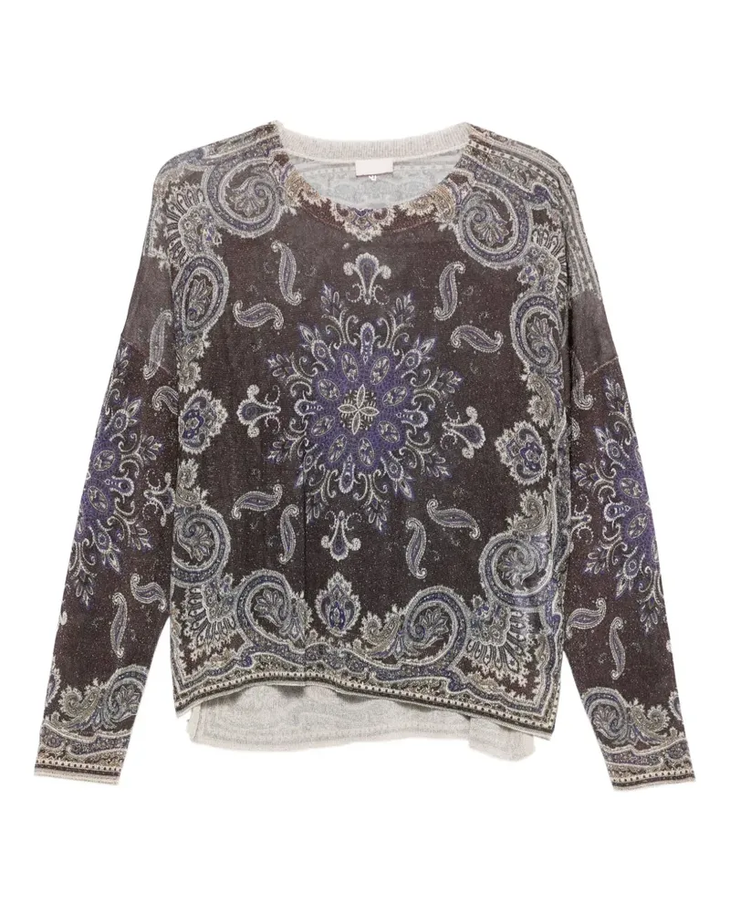 Liu Jo Pullover mit Paisleymuster - Braun Braun