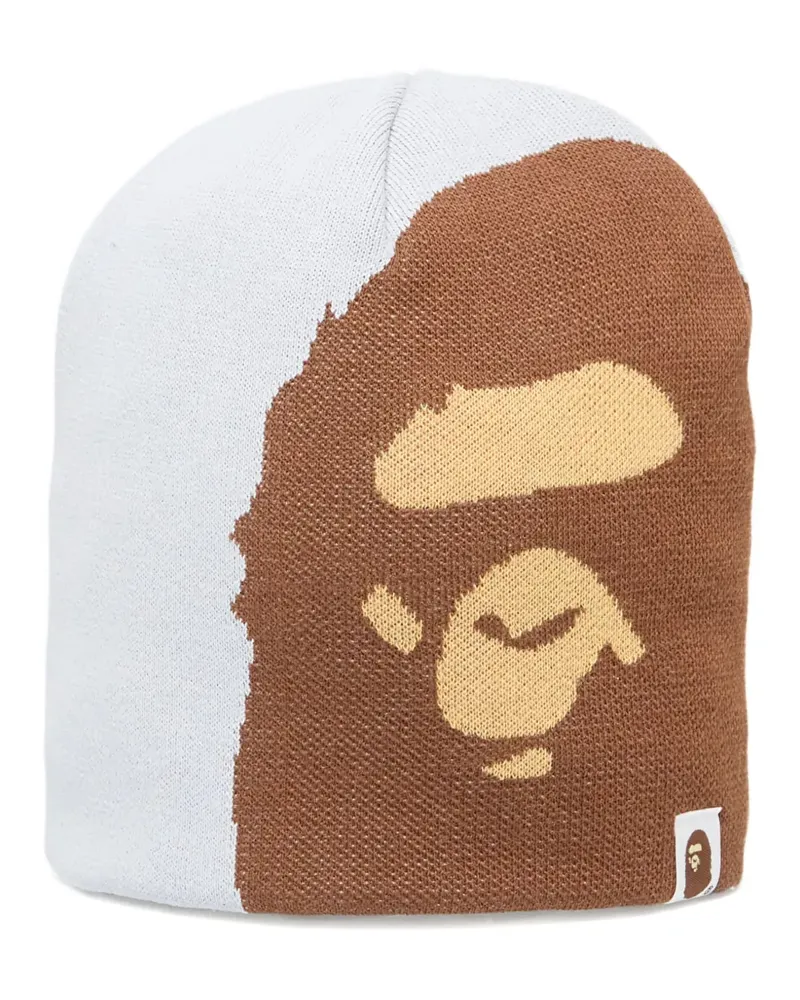 BAPE Ape Head Beanie - Grau Grau