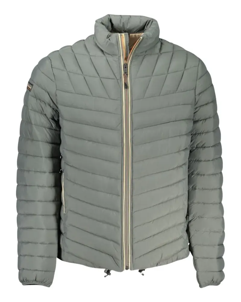 Napapijri zip-up quilted jacket - Grün Grün
