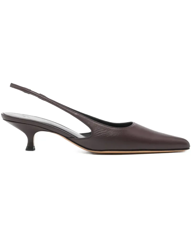ERALDO 40mm slingback point-toe heeled pumps - Braun Braun