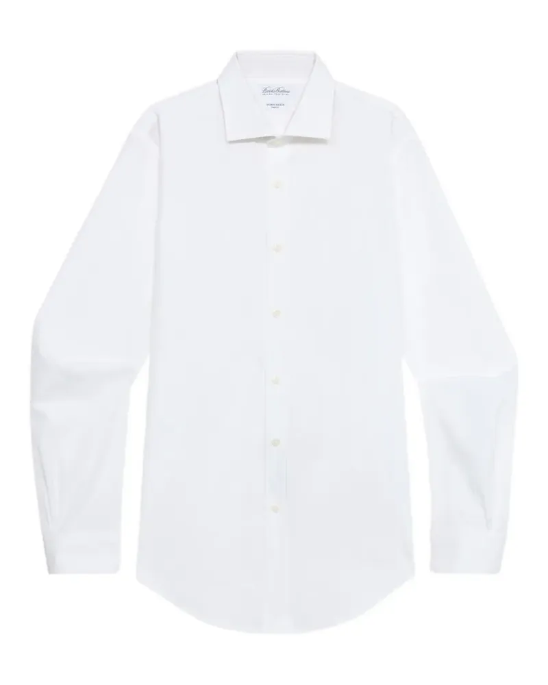 Brooks Brothers slim-fit shirt - Weiß Weiß