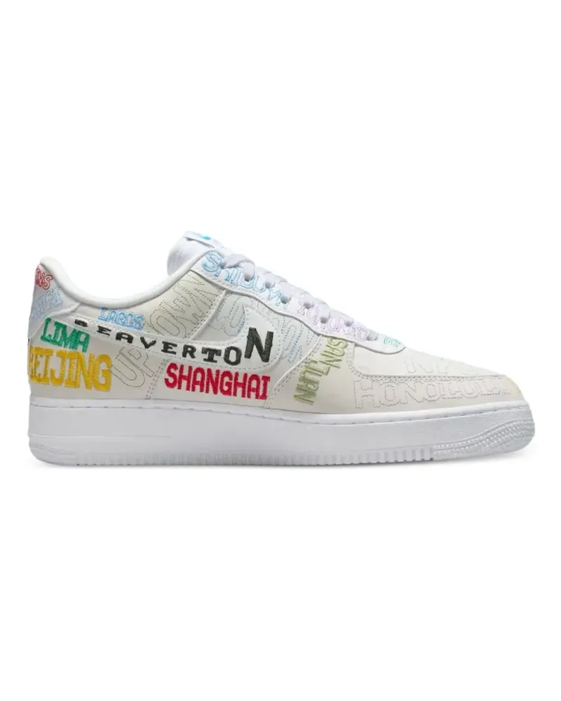 Nike Air Force 1 Low "World Tour" sneakers - Weiß Weiß