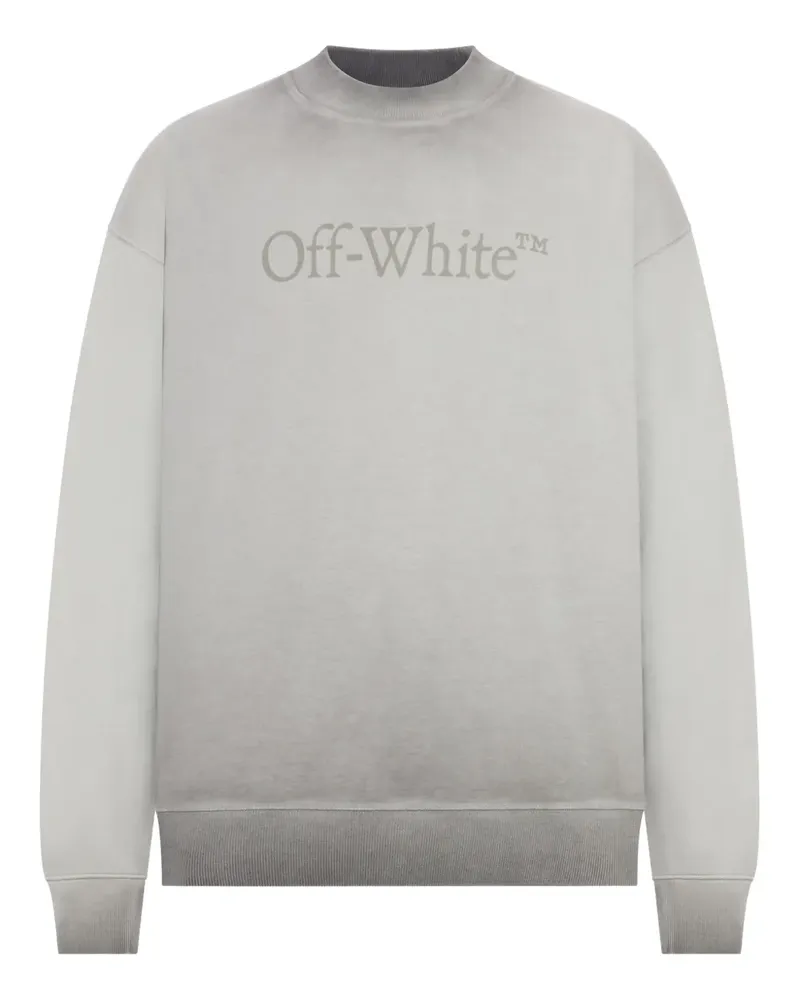 OFF-WHITE Sweatshirt mit Logo - Grau Grau