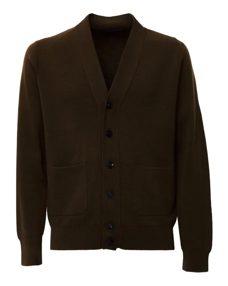 Filippo de Laurentiis button-up cardigan - Braun Braun