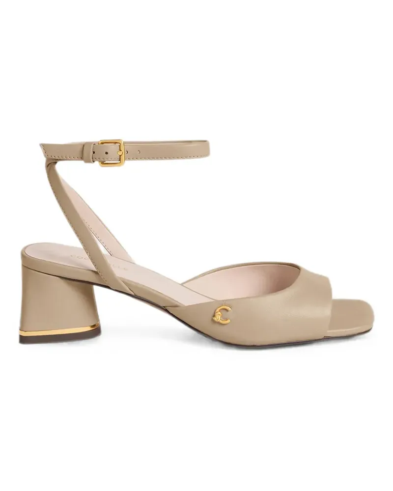 Coccinelle C-Everyday Sandalen mit Blockabsatz - Nude Nude